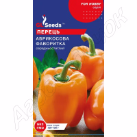 Перець солодкий Абрикосова фаворитка GL Seeds 0,25 г. Перець солодкий Абрикосова фаворитка GL Seeds 0,25 г.