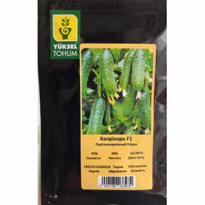 Огірок Капрікорн F1 (Yuksel Seeds) 250 нас.