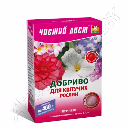 Добриво Чистий лист для Квітучих рослин (Kvitofor) 300 г
