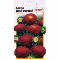 Айстра Велюр Вишневий помпонна (НК ЕЛІТ) 0,3 г.