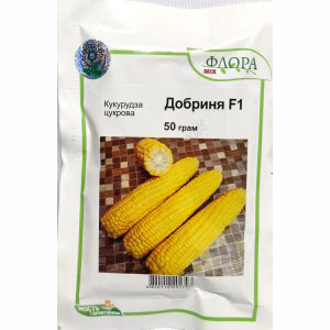 Кукурудза цукрова Добриня F1 (Lark Seeds) 50 г.