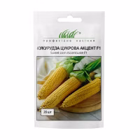Кукурудза цукрова Акцент F1 (Проф Насіння) 20 нас. Кукурудза цукрова Акцент F1 (Проф Насіння) 20 нас.