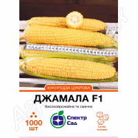 Кукурудза цукрова Джамала F1 (СпектрСад) 1000 нас. Кукурудза цукрова Джамала F1 (СпектрСад) 1000 нас.