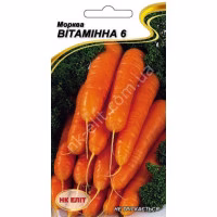 Морква Вітамінна 6 (НК ЕЛІТ) 2 г.