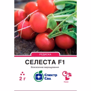 Редиска Селеста F1 (СпектрСад) 2 г.