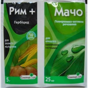 Гербіцид Рим + Мачо (Сімейний сад) 5 г + 25 мл