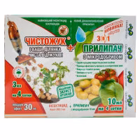 Інсектицид ЧистоЖук + прилипач (Глобал-Агротрейд) 3 мл + 10 мл
