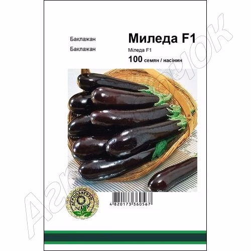 Баклажан Міледа F1 (Syngenta) 100 нас.
