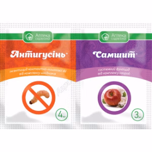Інсектицид Антигусінь + Самшит (UKRAVIT) 4 мл + 3 мл
